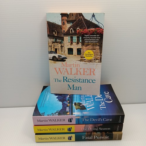 Martin Walker Bulk Lot x 4 The Resistance Man The Devils Care Fatal Pursuit +