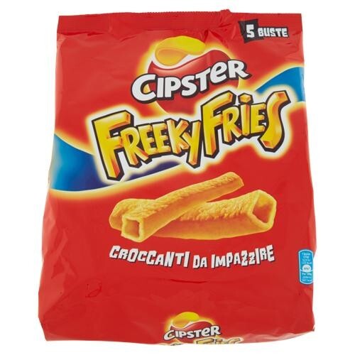 Cipster Freeky Fries Bastoncini di Patate Multipack 5 Bustine - 125g - Imagen 1 de 1