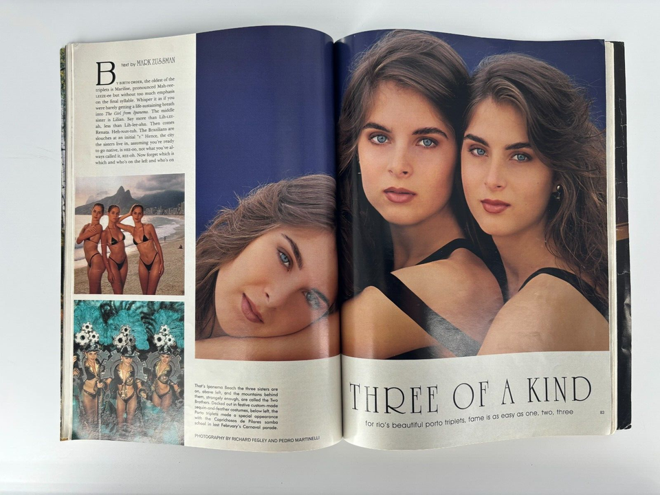 Playboy Magazine November 1993 • Playmate Julianna Young 38DD • Porto