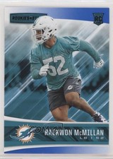 2017 Panini Rookies & Stars Rookies Black & Blue 5/5 Raekwon McMillan #284 fl4
