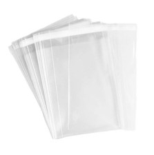 100pcs 8x10inch 2.0 mil Clear Resealable Cello / 8x10 Cellophane Bags Good fo...