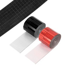 5x5mm Self Adhesive Mirrors Mosaic Tiles, 3200 Pcs Mosaic Sticker, Red Black