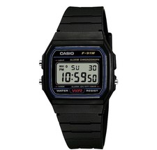 CASIO F-91W-1YEG,Digitaluhr,Armbanduhr,Uhr,sc...
