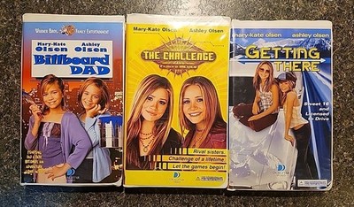 Mary-Kate and Ashley Olsen VHS Lot of 3