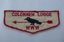 Vintage Boy Scout Patch Colonneh Logde WWW Texas
