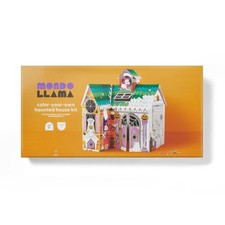 Mondo Llama Color-Your-Own Haunted House Kit