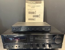 Denon DRA-635R AM-FM STEREO RECEIVER BUNDLED ...