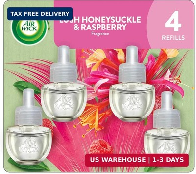 Air Wick Plug In Scented Oil Refill, Infused with Essential Oils, Plug In Air..