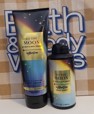 Bath & Body Works Men's Collection TO THE MOON Body Cream & Body