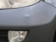 Skoda Roomster 5J Scout Stoßstange vorne Frontstoßstange blau LF5Y mit Grill