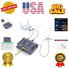 Starlink V2 PoE Injector, 180W 5-in-1 GigE Passive  ESD Protection 12V with ...