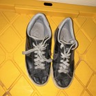 Nike Men’s Black/Gray/White Leather Lace-Up Casual Sneakers US 9 — photo 2