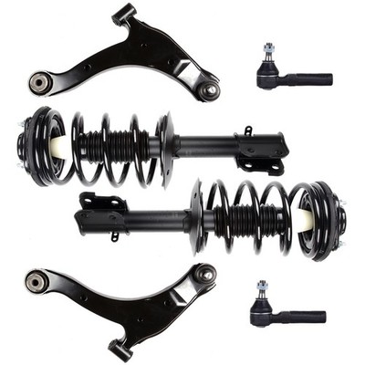 4pc Front For Dodge Neon 2000-2005 2.0L l4 Quick Strut Lower Control Arm Tie Rod