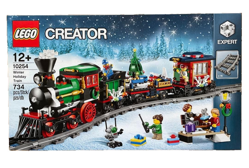 LEGO 10254 Winter Holiday Train Creator Expert Winter Village Collection 2016