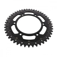 Kettenrad Alu Schwarz 48-ZäHne 520-Teilung FüR KTM SX 525 Racing Bj. 2003-2006