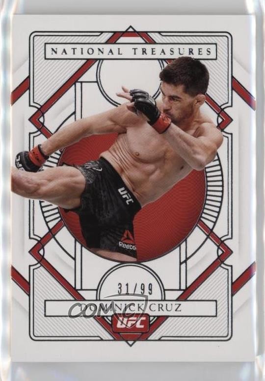 2021 Panini Chronicles UFC National Treasures 31/99 Dominick Cruz #346 1cc7