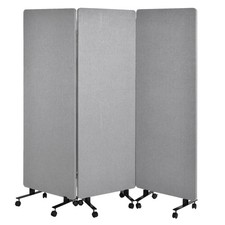 Freestanding 72 x 66 inch Privacy Panel, Cubicle Divider Acoustic Wall Partition
