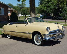 1950 Ford Custom Convertible 5x7 Borderless Photo 174-a 1950 Ford Custom Convertible 5x7 Borderless Photo 174-a