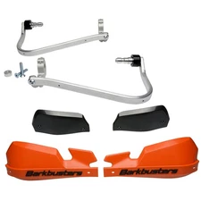 Barkbusters VPS Two Point Mounted Handguard Kit Orange For KTM 890 Adventure