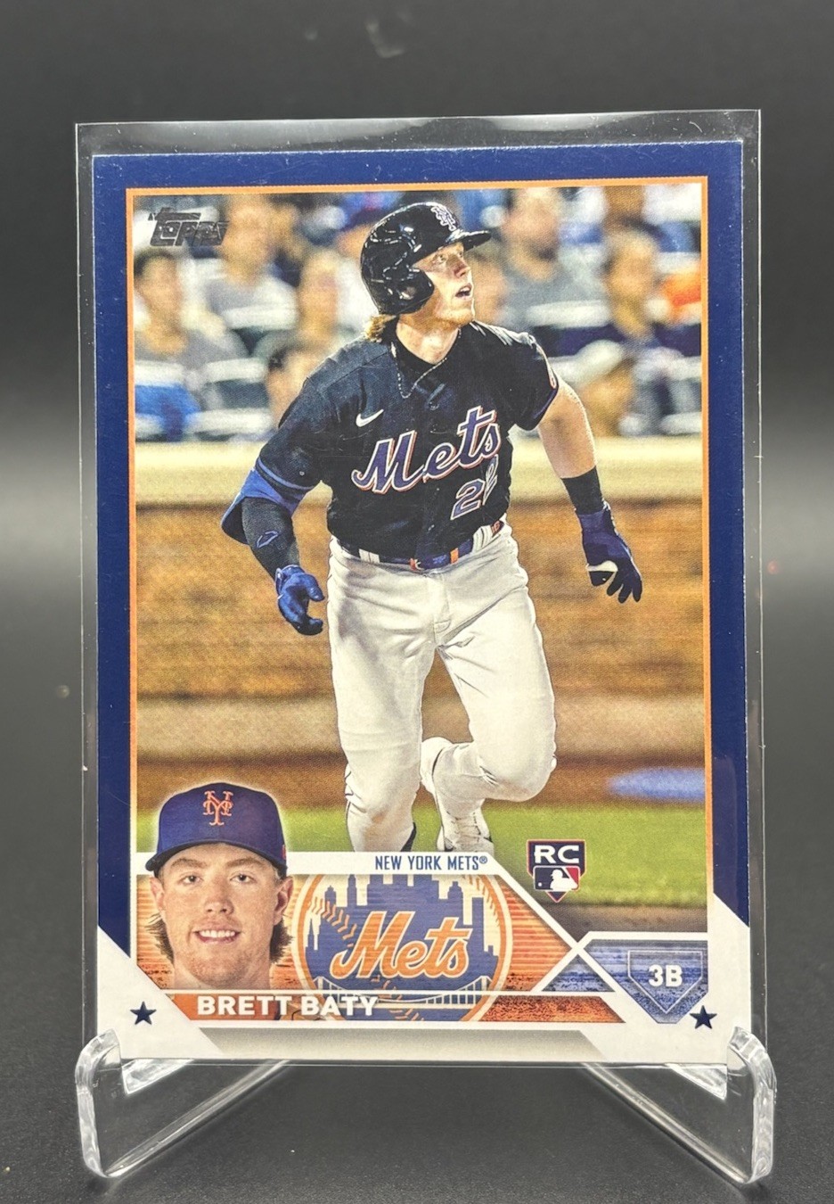 2023 Topps Royal Blue #89 Brett Baty