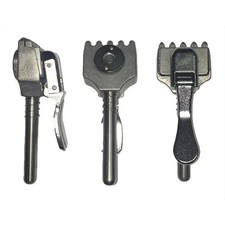 Swivel clamp for stringing machine. For tennis and squash racket stringing