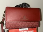 Michael Kors large flap wristlet wallet, Brandy NWT Authentic — photo 6