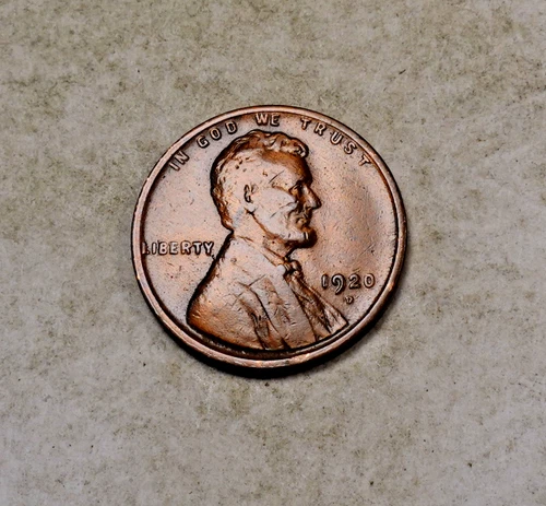 1920-D Lincoln Wheat Cent Penny * Very Fine VF * XW503