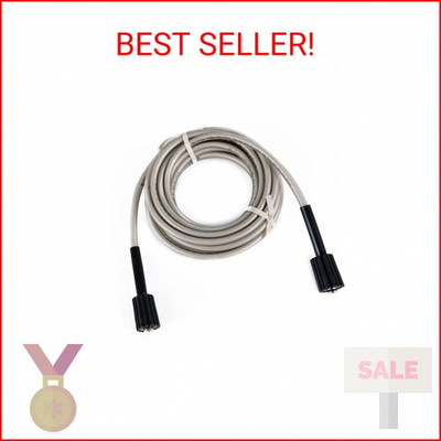 #ad Greenworks 25 Foot Universal Pressure Washer High Pressure Hose Attachment 52004 $28.97