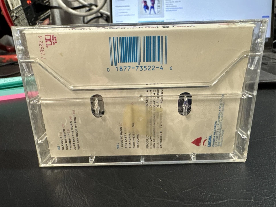 BARDEUX Shangri-La 1989 Enigma Records Audio Cassette Tape Sealed New - Image 2 of 4