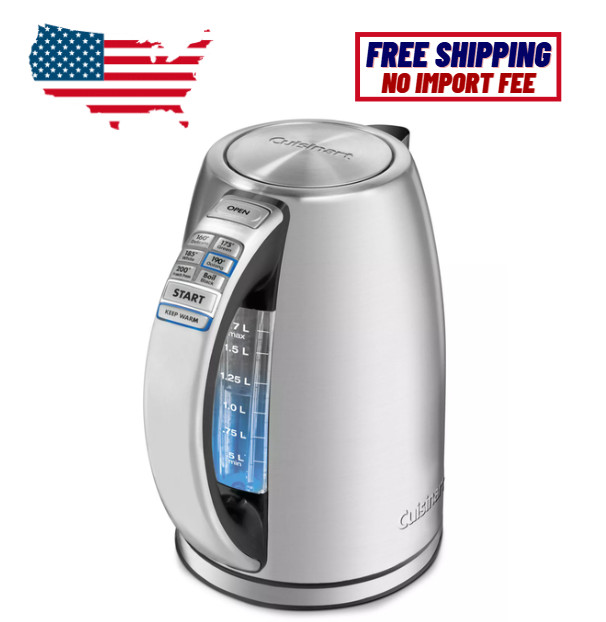 Cuisinart CPK-17 PerfecTemp 1.7L Electric Kettle - No Import