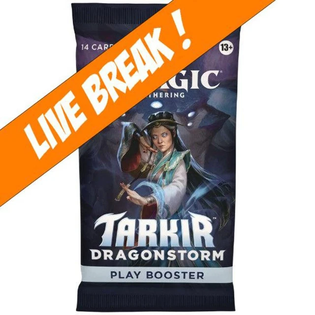 [ Live Break ] Magic: The Gathering Tarkir: Dragonstorm - Play Booster Pack