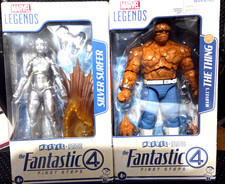 Marvel Legends Fantastic Four First Steps The Silver Surfer and The Thing