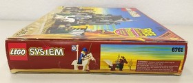 Vintage LEGO System 6761 BANDIT'S SECRET HIDEOUT ~ Wild West Missing (3) Pieces