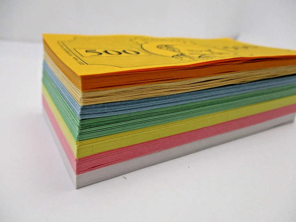 Monopoly 2001 THE SIMPSONS Replacement Parts / Pieces MONEY Bills Currency - Image 2 of 4