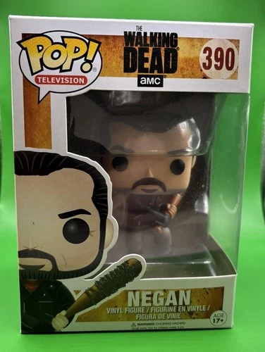 Funko POP! Television: The Walking Dead - Negan #390 Vinyl Figure NIB Vaulted