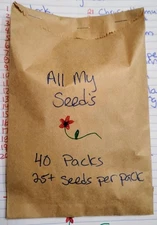 All My Seeds 40 Packs!