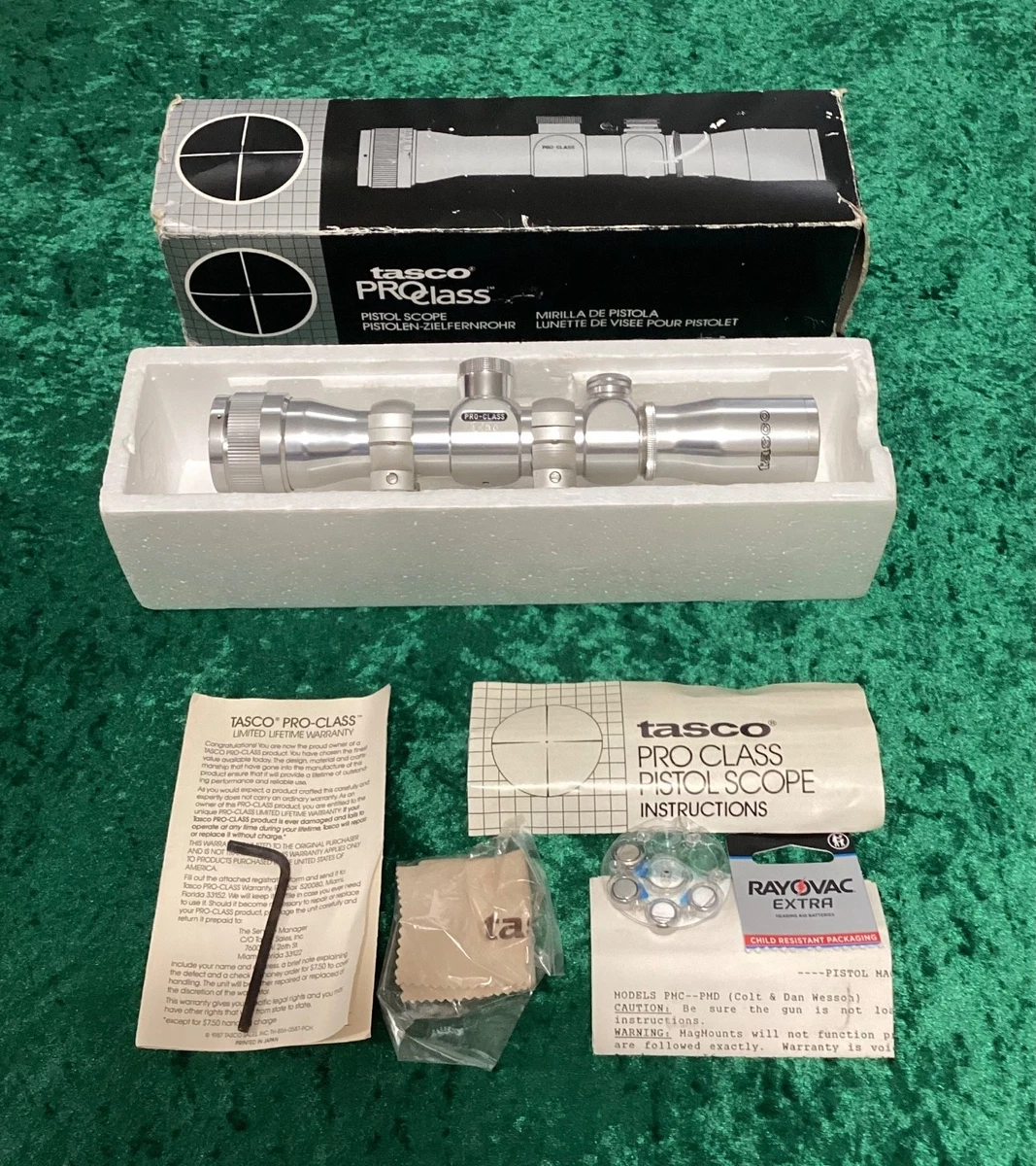 Tasco Duplex Hunting Pistol Scopes for sale | eBay
