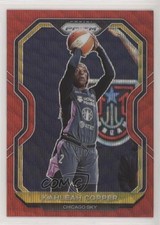 2021 Panini Prizm WNBA Ruby Wave Prizm Kahleah Copper #50 0f1u