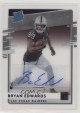 2020 Panini Chronicles Holo Mosaic Purple 19/25 Bryan Edwards #RR-BE Auto 0i7t