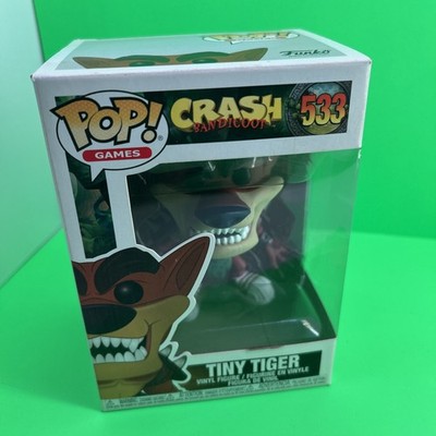 Funko Pop! Games: Crash Bandicoot - Tiny Tiger #533 - Vinyl Figure