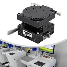 Manual X Y Z R Micrometer Adjust Bearing Table Standard Linear Positioning Stage
