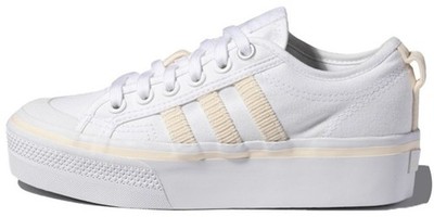 Adidas Nizza Platform Off White Cream W for sale | eBay