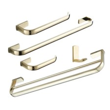 Set accessori bagno ottone colore oro lusso ferramenta bagno porta asciugamani mzh102