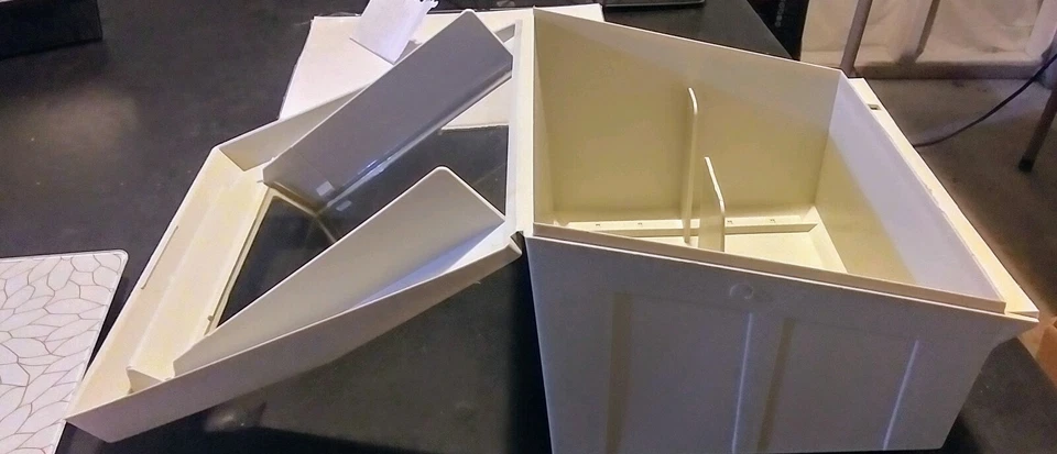 Vintage FELLOWES 5.25 3.5 Multimedia Storage Floppy Disk Storage Box Case 1980s - Image 4 of 4