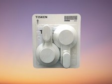 IKEA TISKEN Hook With Suction Cup 2 Pack Bathroom/Kitchen NEW & SEALED