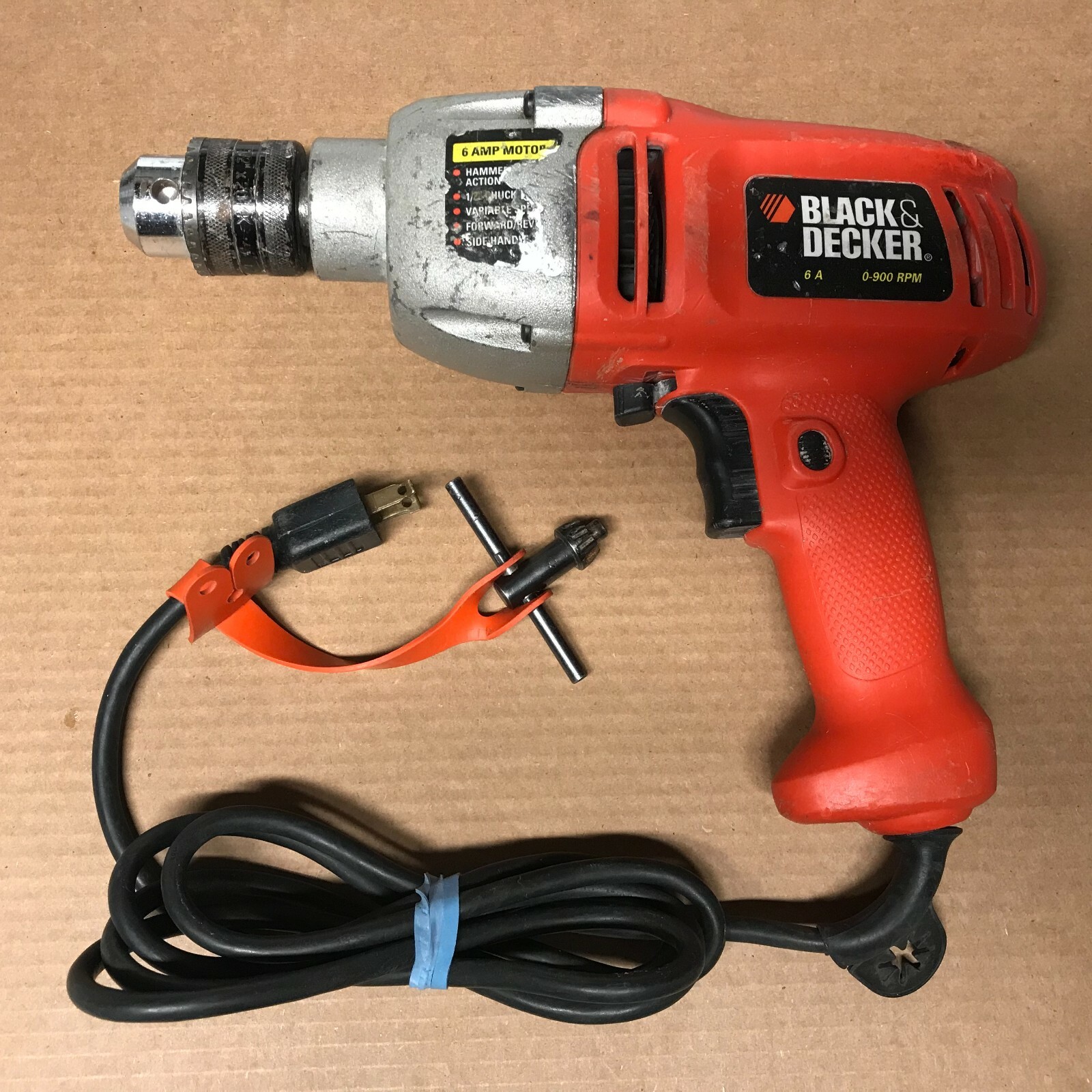 Black \u0026 Decker Corded Drill 120V DR600 
