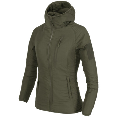 Helikon-Tex Womens Wolfhound Hoodie Jacket Climashield Lightweight Taiga Green