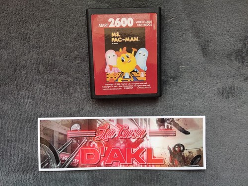 Ms. Pac-man ms pacman atari 2600 en loose sans boite ni