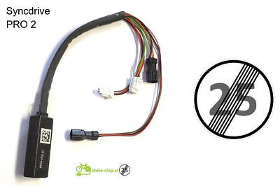 EBike Tuning für Yamaha Syncdrive Pro2 2022-2025 GIANT chip tatsächliche km/h 2
