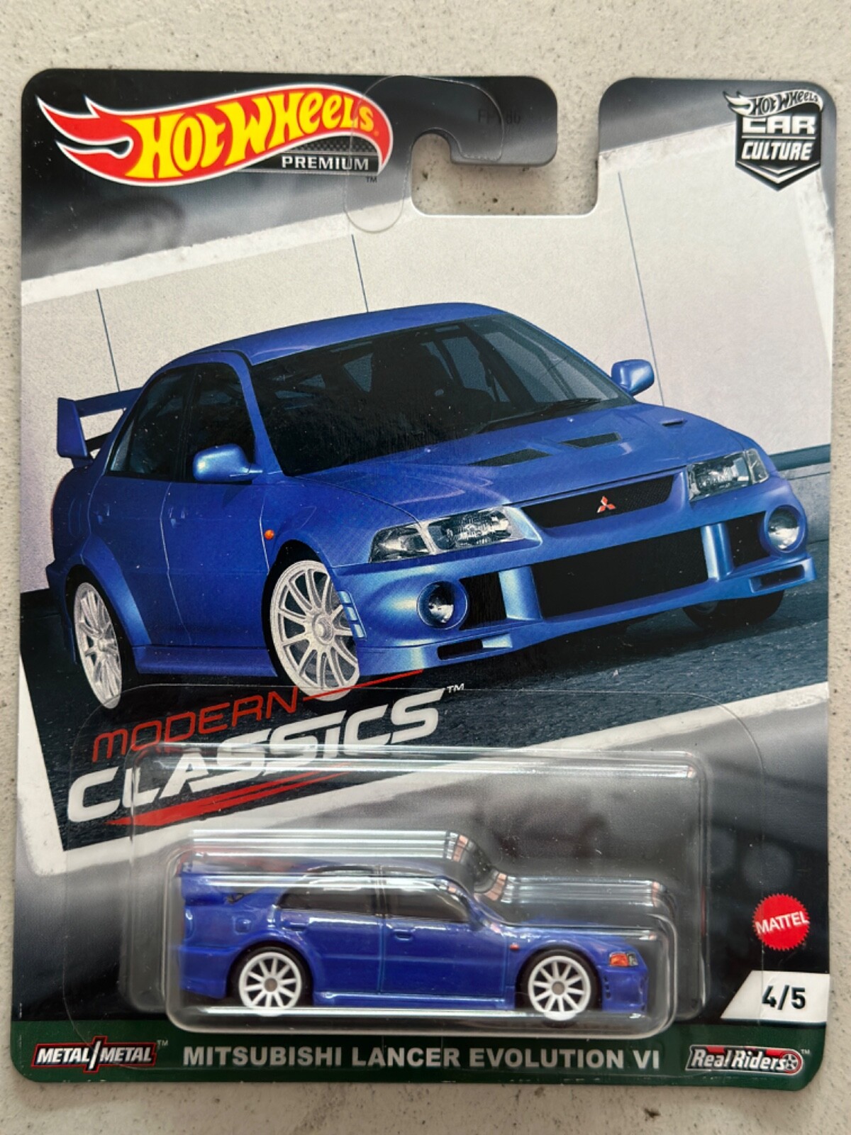 2020 Hot Wheels Premium MITSUBISHI LANCER EVOLUTION VI Modern Classics Evo 6